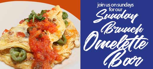 Sunday Brunch Omelette Bar